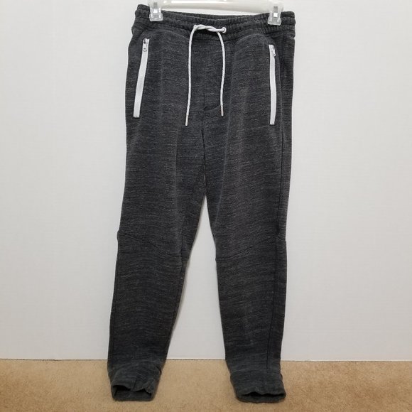 American Eagle sweatpants XS elastic pull on drawstring waist zip pockets jogger - Picture 1 of 14